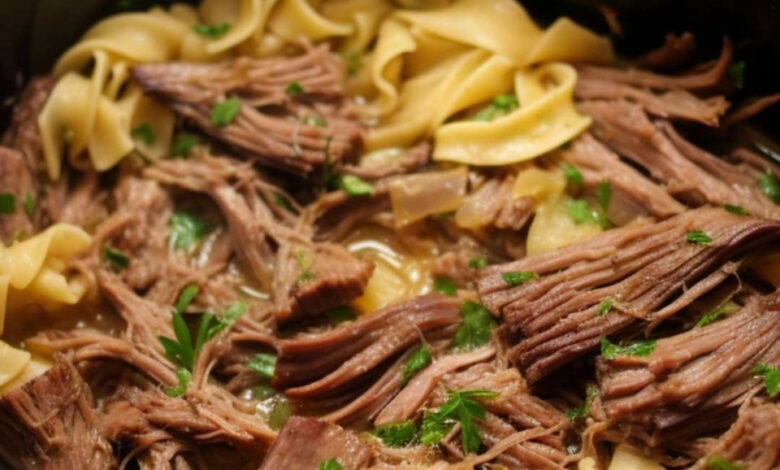 Slow Cooker Beef and Noodles – I love…