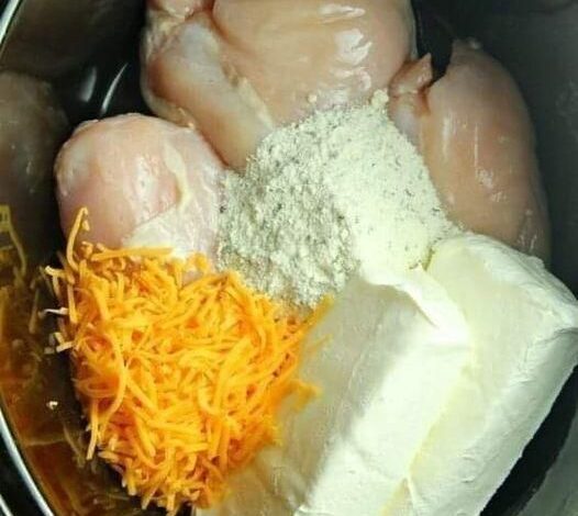Slow Cooker Cream Cheese Crack Chicken I Love 